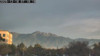 Weather camera view of San Bernardino CA.