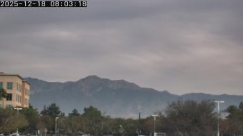 Weather camera view of San Bernardino CA.
