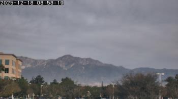 Weather camera view of San Bernardino CA.