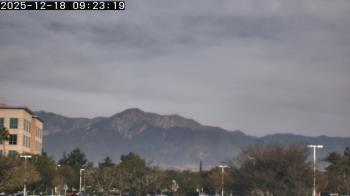Weather camera view of San Bernardino CA.