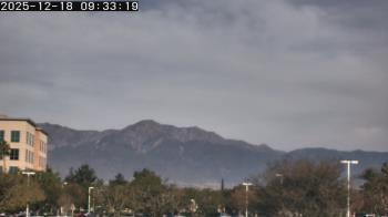 Weather camera view of San Bernardino CA.