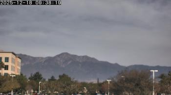 Weather camera view of San Bernardino CA.