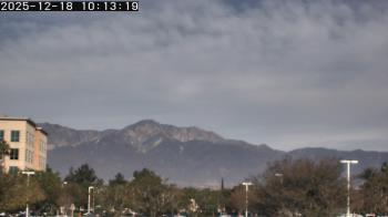 Weather camera view of San Bernardino CA.