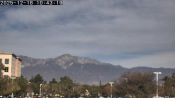 Weather camera view of San Bernardino CA.