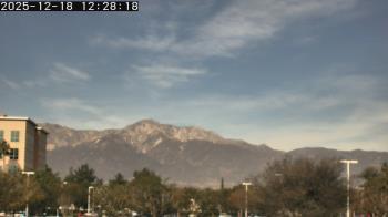 Weather camera view of San Bernardino CA.