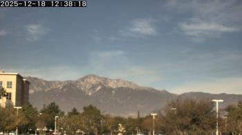 Weather camera view of San Bernardino CA.