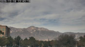 Weather camera view of San Bernardino CA.