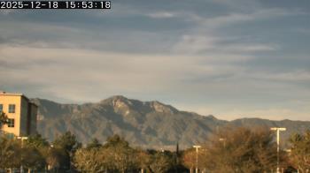 Weather camera view of San Bernardino CA.
