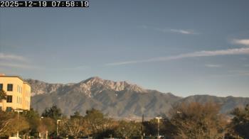 Weather camera view of San Bernardino CA.