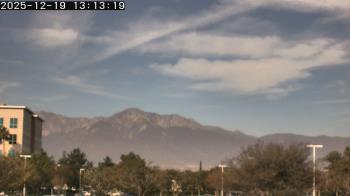 Weather camera view of San Bernardino CA.