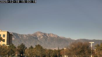 Weather camera view of San Bernardino CA.