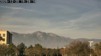 Weather camera view of San Bernardino CA.