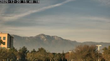 Weather camera view of San Bernardino CA.