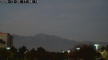 Weather camera view of San Bernardino CA.