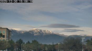 Weather camera view of San Bernardino CA.