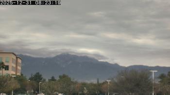 Weather camera view of San Bernardino CA.