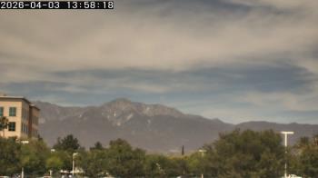 Weather camera view of San Bernardino CA.