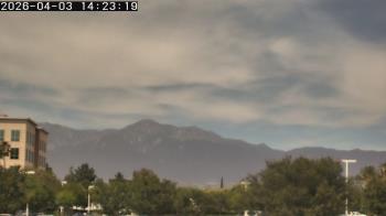 Weather camera view of San Bernardino CA.
