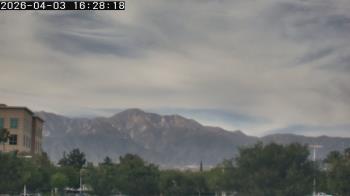 Weather camera view of San Bernardino CA.