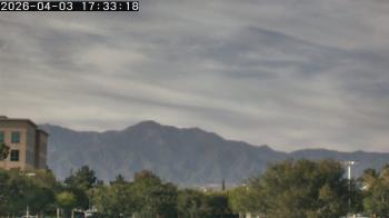 Weather camera view of San Bernardino CA.