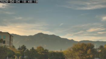 Weather camera view of San Bernardino CA.