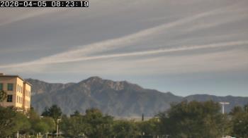 Weather camera view of San Bernardino CA.