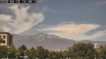 Weather camera view of San Bernardino CA.