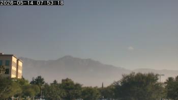 Weather camera view of San Bernardino CA.