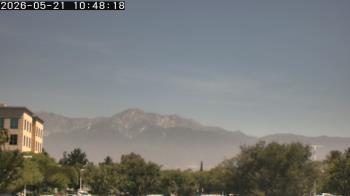 Weather camera view of San Bernardino CA.