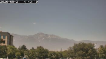 Weather camera view of San Bernardino CA.