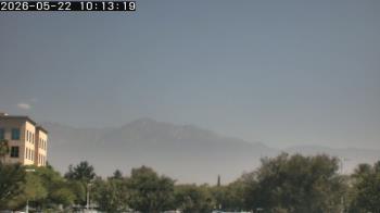 Weather camera view of San Bernardino CA.