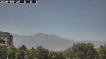 Weather camera view of San Bernardino CA.