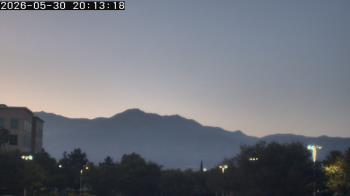 Weather camera view of San Bernardino CA.