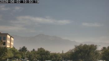 Weather camera view of San Bernardino CA.