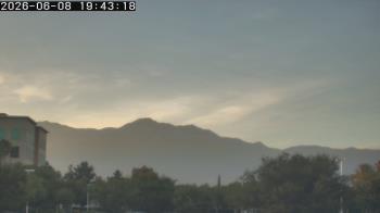 Weather camera view of San Bernardino CA.