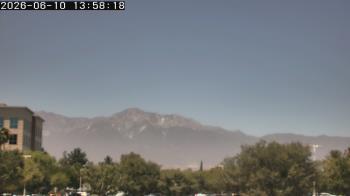 Weather camera view of San Bernardino CA.