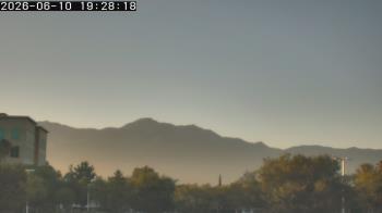 Weather camera view of San Bernardino CA.