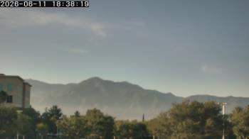 Weather camera view of San Bernardino CA.