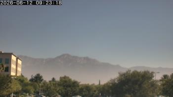 Weather camera view of San Bernardino CA.