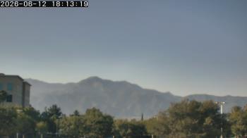 Weather camera view of San Bernardino CA.