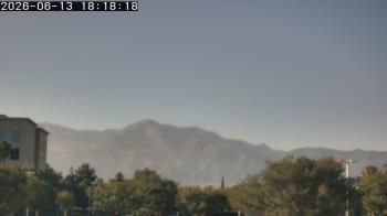 Weather camera view of San Bernardino CA.