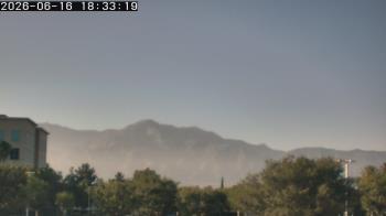 Weather camera view of San Bernardino CA.