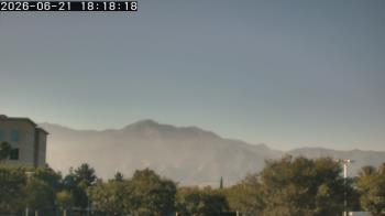 Weather camera view of San Bernardino CA.