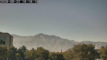 Weather camera view of San Bernardino CA.