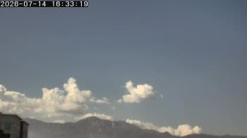 Weather camera view of San Bernardino CA.