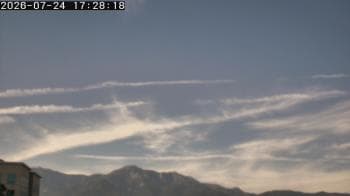 Weather camera view of San Bernardino CA.