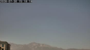 Weather camera view of San Bernardino CA.