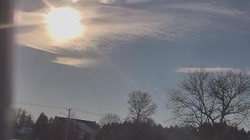 Weather camera view of Sandwich Community HS.