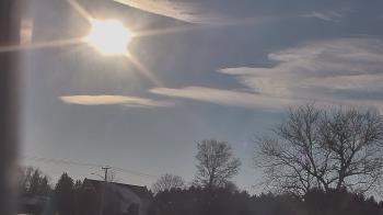 Weather camera view of Sandwich Community HS.