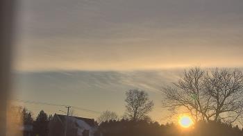 Weather camera view of Sandwich Community HS.